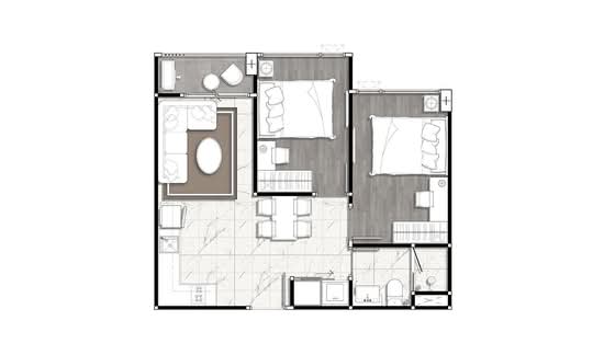 DEFINE by Mayfair Sukhumvit 50 - Floor Plan