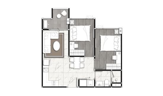 DEFINE by Mayfair Sukhumvit 50 - Floor Plan