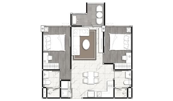 DEFINE by Mayfair Sukhumvit 50 - Floor Plan