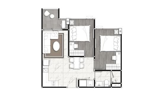 DEFINE by Mayfair Sukhumvit 50 - Floor Plan