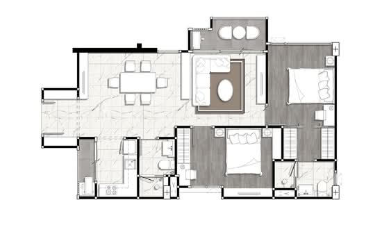 DEFINE by Mayfair Sukhumvit 50 - Floor Plan