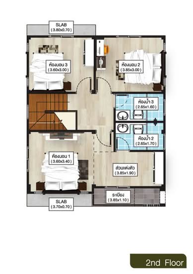 Sirivalai Rangsit – Klong 1 - Floor Plan
