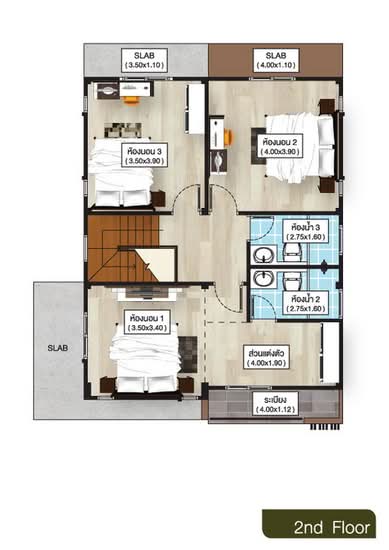 Sirivalai Rangsit – Klong 1 - Floor Plan