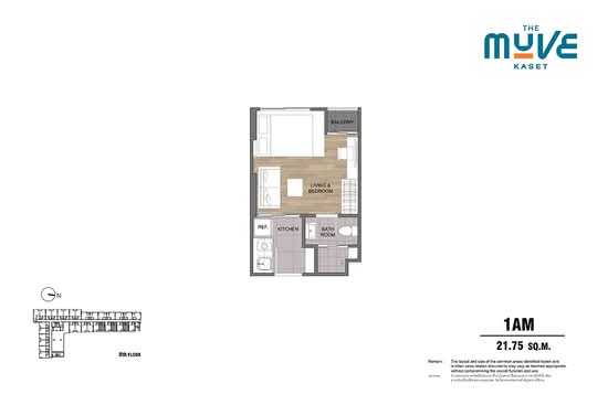 THE MUVE Kaset - Floor Plan