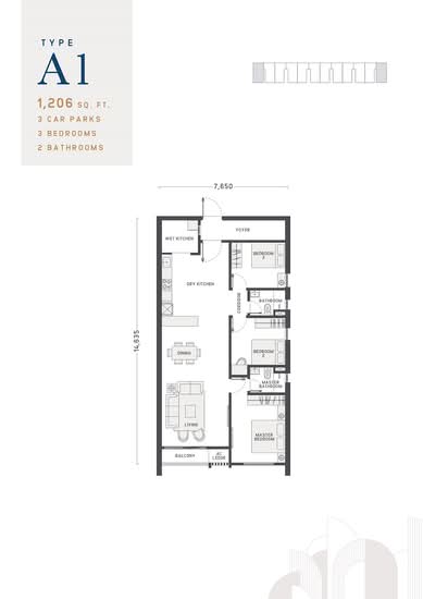 The Tresor @ Gravit8 - Floor Plan - iProperty.com.my