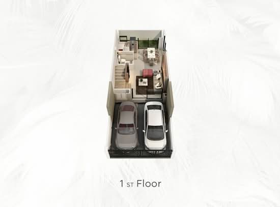 Baan Klang Muang Rama 9-Krungthep Kreetha - Floor Plan