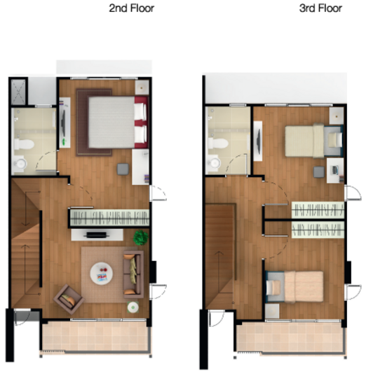 Town Avenue Time Thakaham 16 : ทาวน์ อเวนิว ไทม์ ท่าข้าม 16 - Floor Plan