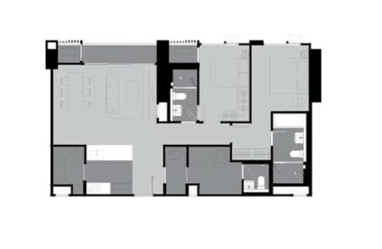Rhythm Charoenkrung Pavillion - Floor Plan