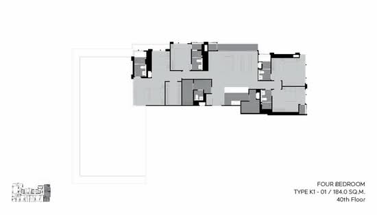 Rhythm Charoenkrung Pavillion - Floor Plan