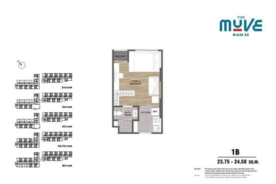 The Muve Ram 22 - Floor Plan