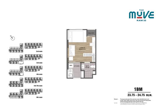 The Muve Ram 22 - Floor Plan