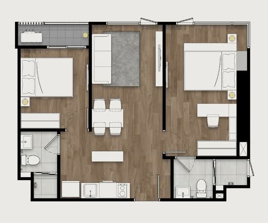 The Livin Phetkasem : เดอะ ลีฟวิ่น เพชรเกษม - Floor Plan