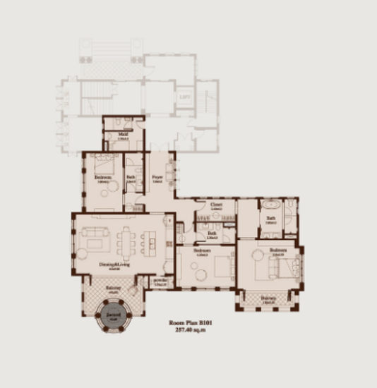 Castello Della Valle : คาสเตลโล่ เดลลา วัลเล่ - Floor Plan