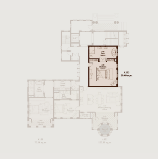 Castello Della Valle : คาสเตลโล่ เดลลา วัลเล่ - Floor Plan