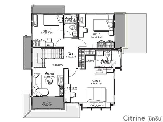 Manthana Ramintra-Wongwean - Floor Plan