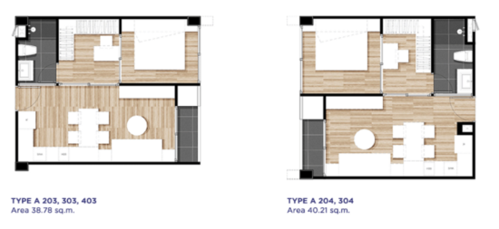 Prime I-Zen Condo Ladprao 71 - Floor Plan