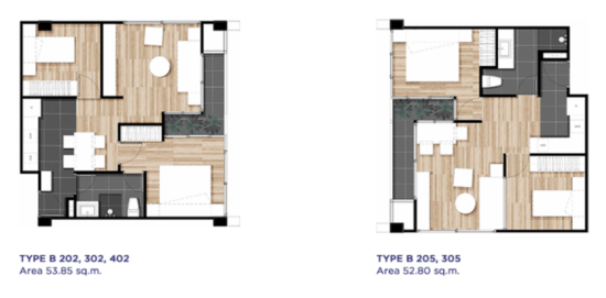 Prime I-Zen Condo Ladprao 71 - Floor Plan