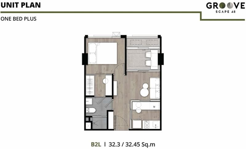 Groove Scape Ladprao-Sutthisan, Bangkok, Soi Lat Phrao 48, Samsen Nok, Huai Khwang, Bangkok, , , Condo For Sale, by Property Sales, 11246371 - DDproperty.com