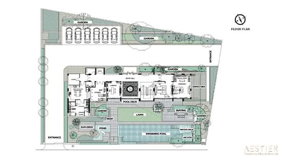 Aestier : แอสเทียร์ - Floor Plan