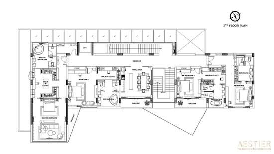 Aestier : แอสเทียร์ - Floor Plan