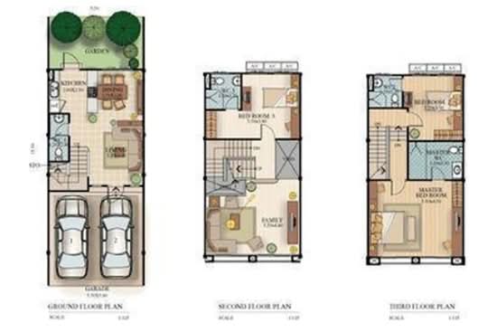 Baan Klang Muang Monte-Carlo : บ้านกลางเมือง มอนติ-คาร์โล - Floor Plan