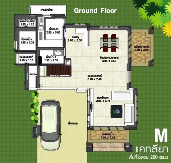 The Water House Kanchanaphisek-Rama 2 - Floor Plan