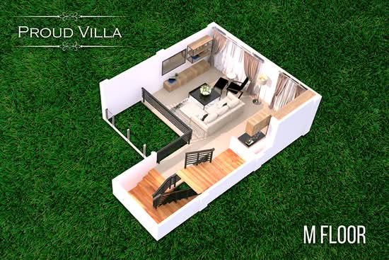 Proud Villa Sathorn-Charoenrat : พราวด์วิลล่า สาทร-เจริญราษฏร์ - Floor Plan