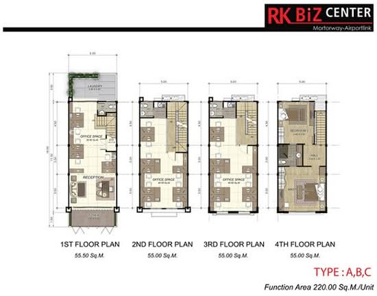 RK Biz Center Motorway - Airportlink - Floor Plan