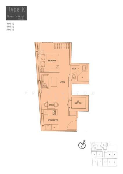 Cavan Suites, 11 Cavan Road, Farrer Park / Serangoon Rd, 1 Bedroom, 409 sqft, Apartment For Sale, by Boren Ang, 25197723 - 2D - PropertyGuru.com.sg