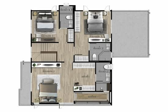 Setthasiri Phahol-Watcharapol - Floor Plan