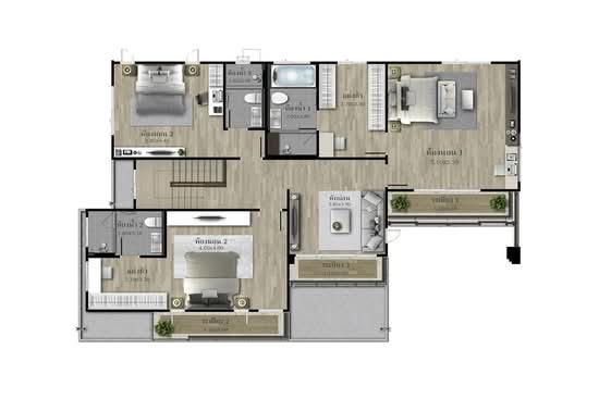 Setthasiri Phahol-Watcharapol - Floor Plan