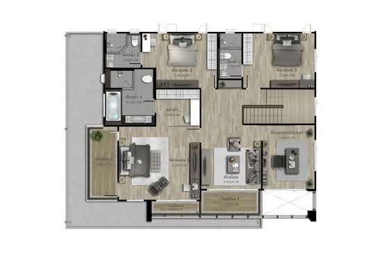 Setthasiri Phahol-Watcharapol - Floor Plan