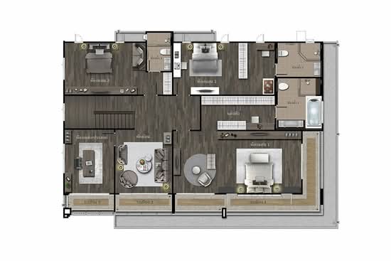 Setthasiri Phahol-Watcharapol - Floor Plan