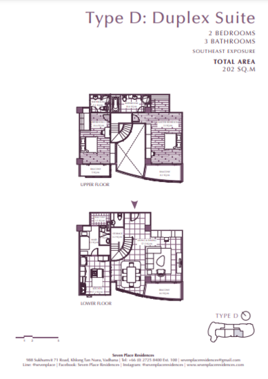 Seven Place Residences : เซเว่น เพลส เรสซิเดนซ์ - Floor Plan