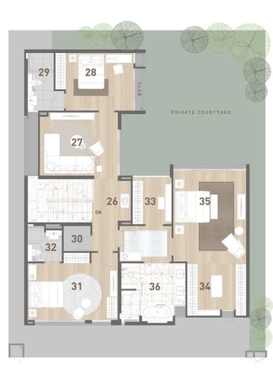 Parc Priva : พาร์ค พรีว่า - Floor Plan