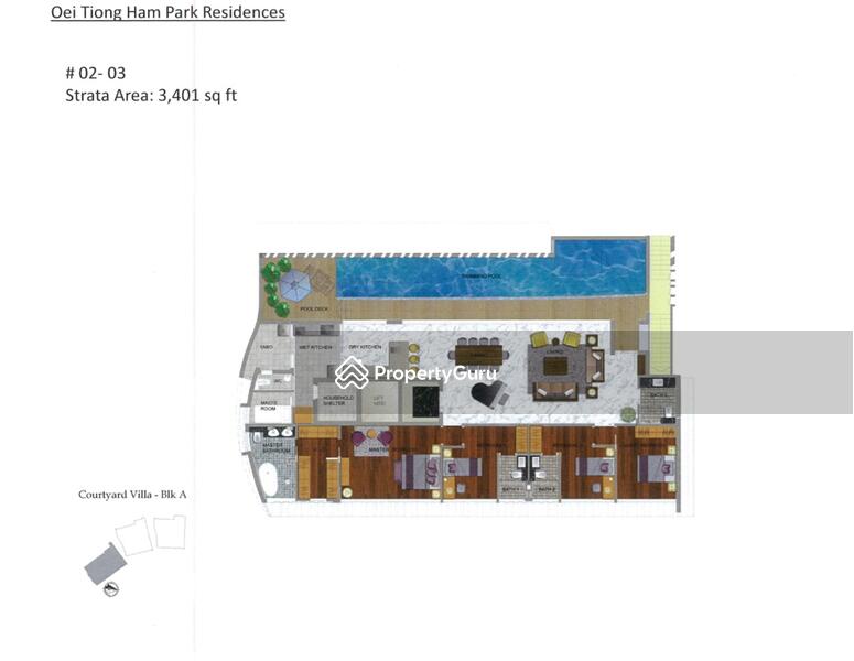 For Rent Oei Tiong Ham Park Residences