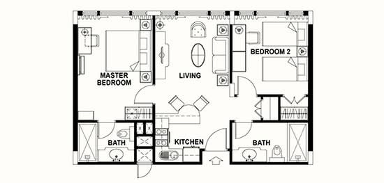 Treetops Executive Residences - Floor Plan