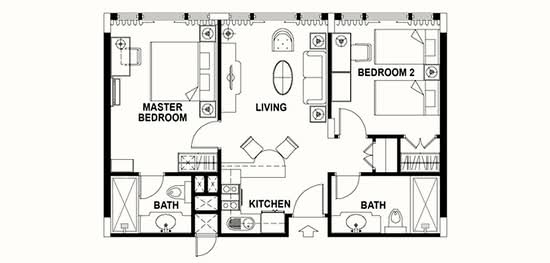 Treetops Executive Residences - Floor Plan