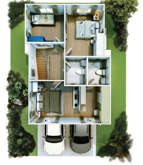 SENA Park Ville Ramindra-Wongwaen - Floor Plan