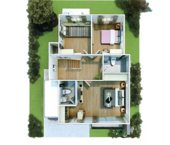 SENA Park Ville Ramindra-Wongwaen - Floor Plan