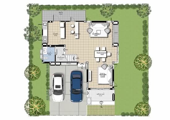 Lake View Park Bangna - Floor Plan