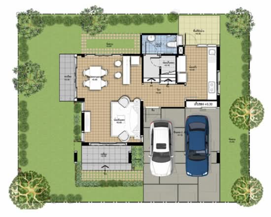 Lake View Park Bangna - Floor Plan