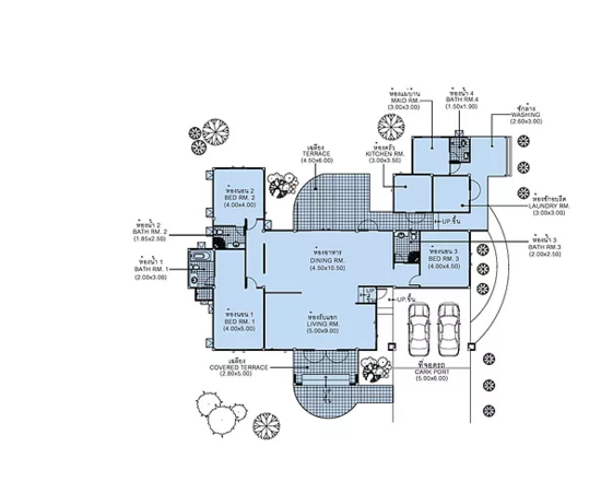 Baan Nai Fan 4 : บ้านในฝัน 4 - Floor Plan