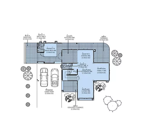 Baan Nai Fan 4 : บ้านในฝัน 4 - Floor Plan