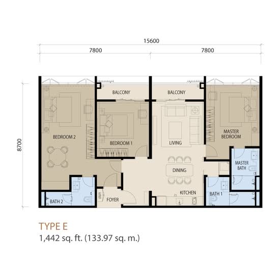 Residensi 38 Bangsar - Floor Plan - iProperty.com.my