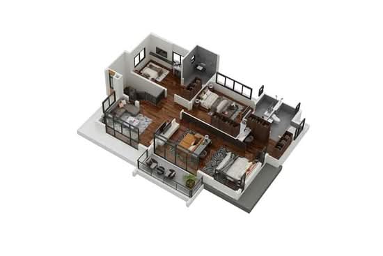 Grand Bangkok Boulevard Rama9 : แกรนด์ บางกอกบูเลอวาร์ด พระราม9 - Floor Plan