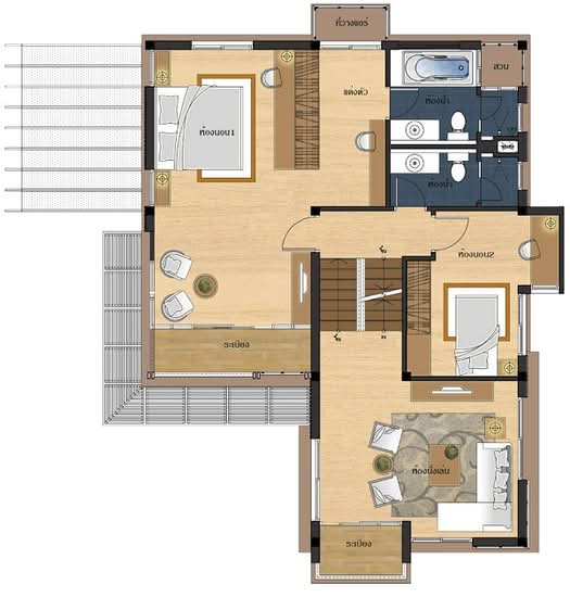 The Primary Prestige Ratchada-Ramintra - Floor Plan