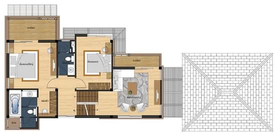 The Primary Prestige Ratchada-Ramintra - Floor Plan