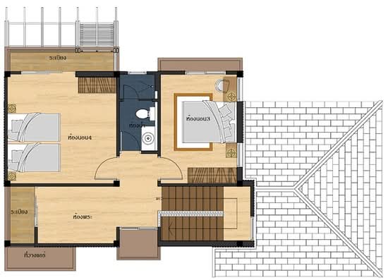 The Primary Prestige Ratchada-Ramintra - Floor Plan