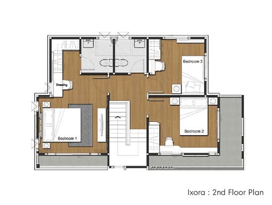 Casa Ville Sukhumvit 103 : คาซ่าวิลล์ สุขุมวิท 103 - Floor Plan